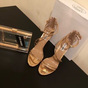 Rose Gold Steve Madden Heels